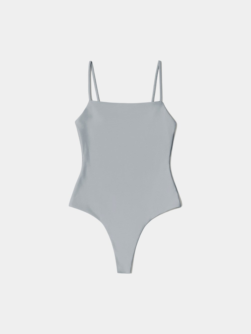 Maillots de bain string à col carré W - Ardoise