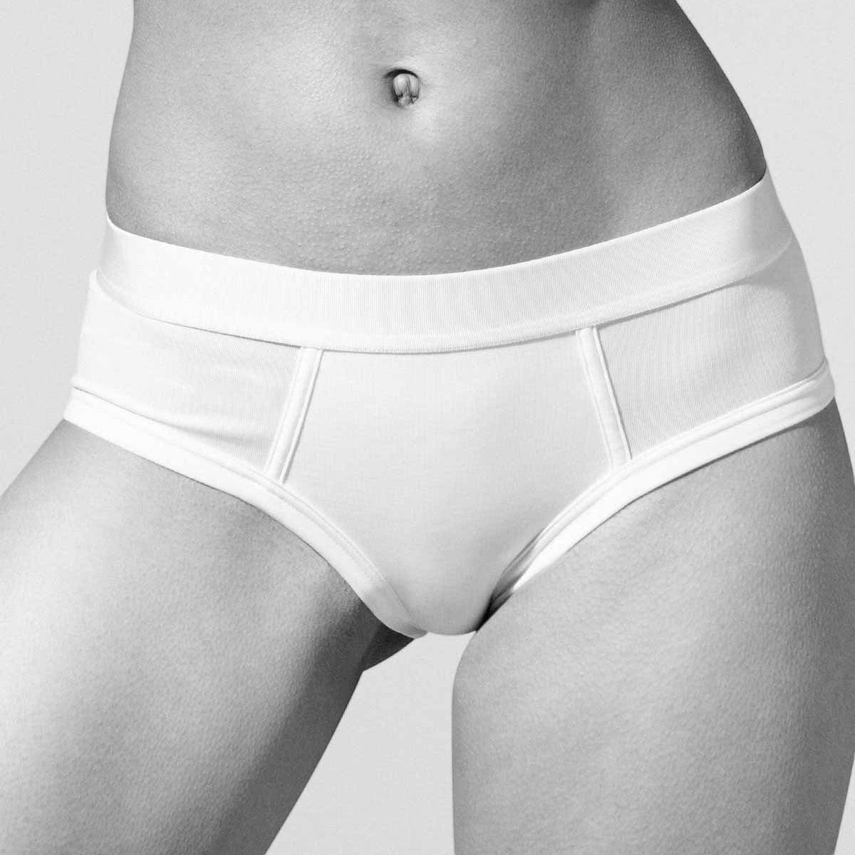 W Y-BRIEF- WHITE