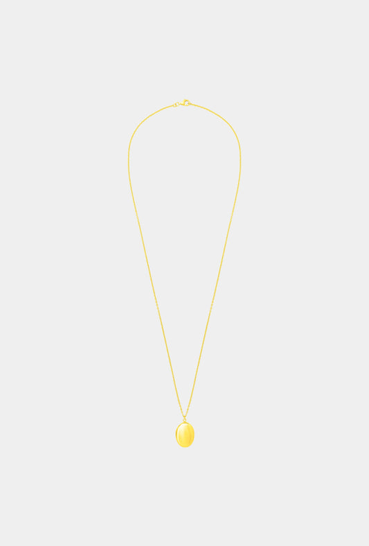 CLASSIC LOCKET NECKLACE - GOLD - 21"