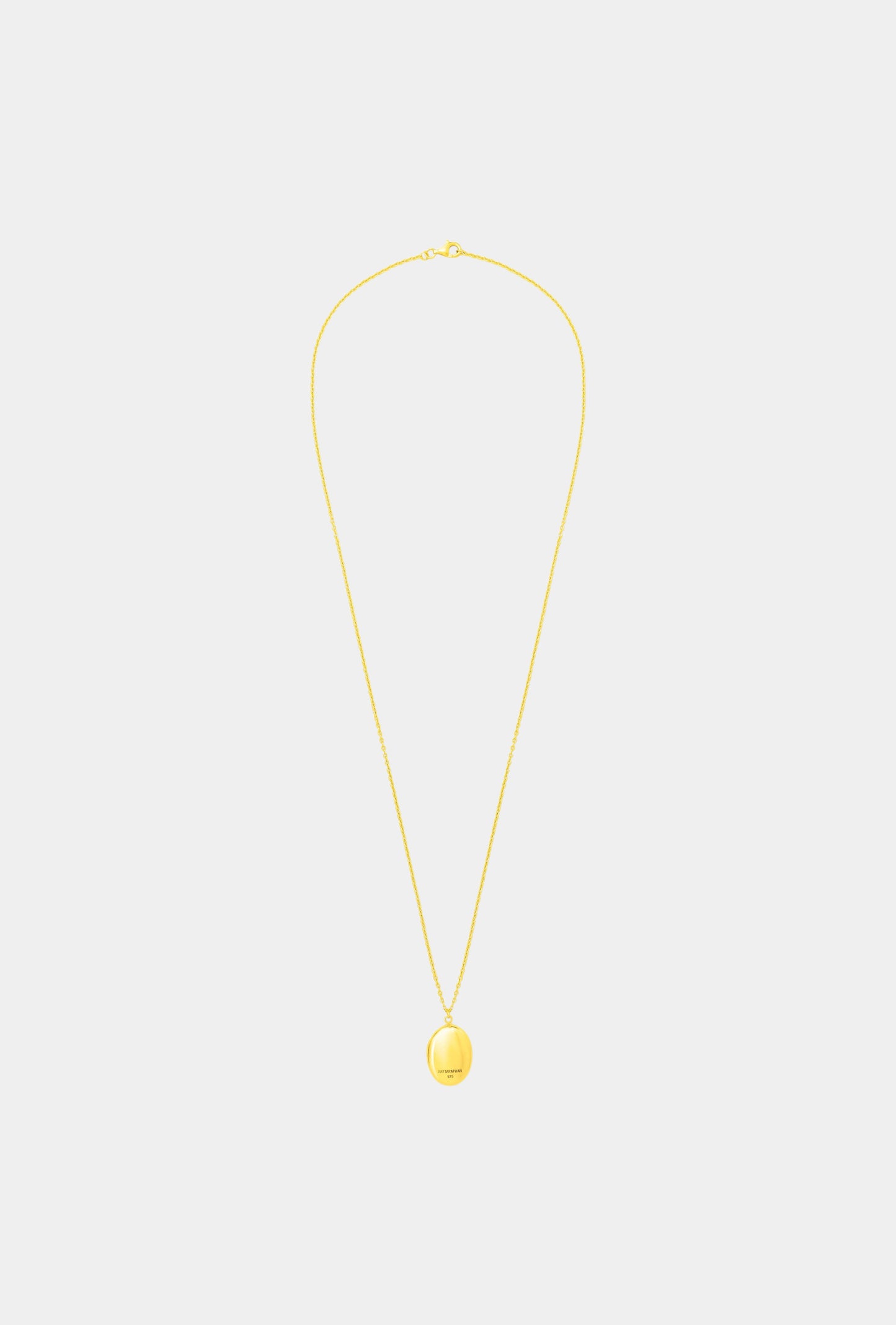 CLASSIC LOCKET NECKLACE - GOLD - 21"