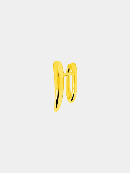 TUSK EAR CUFF - GOLD - SINGLE