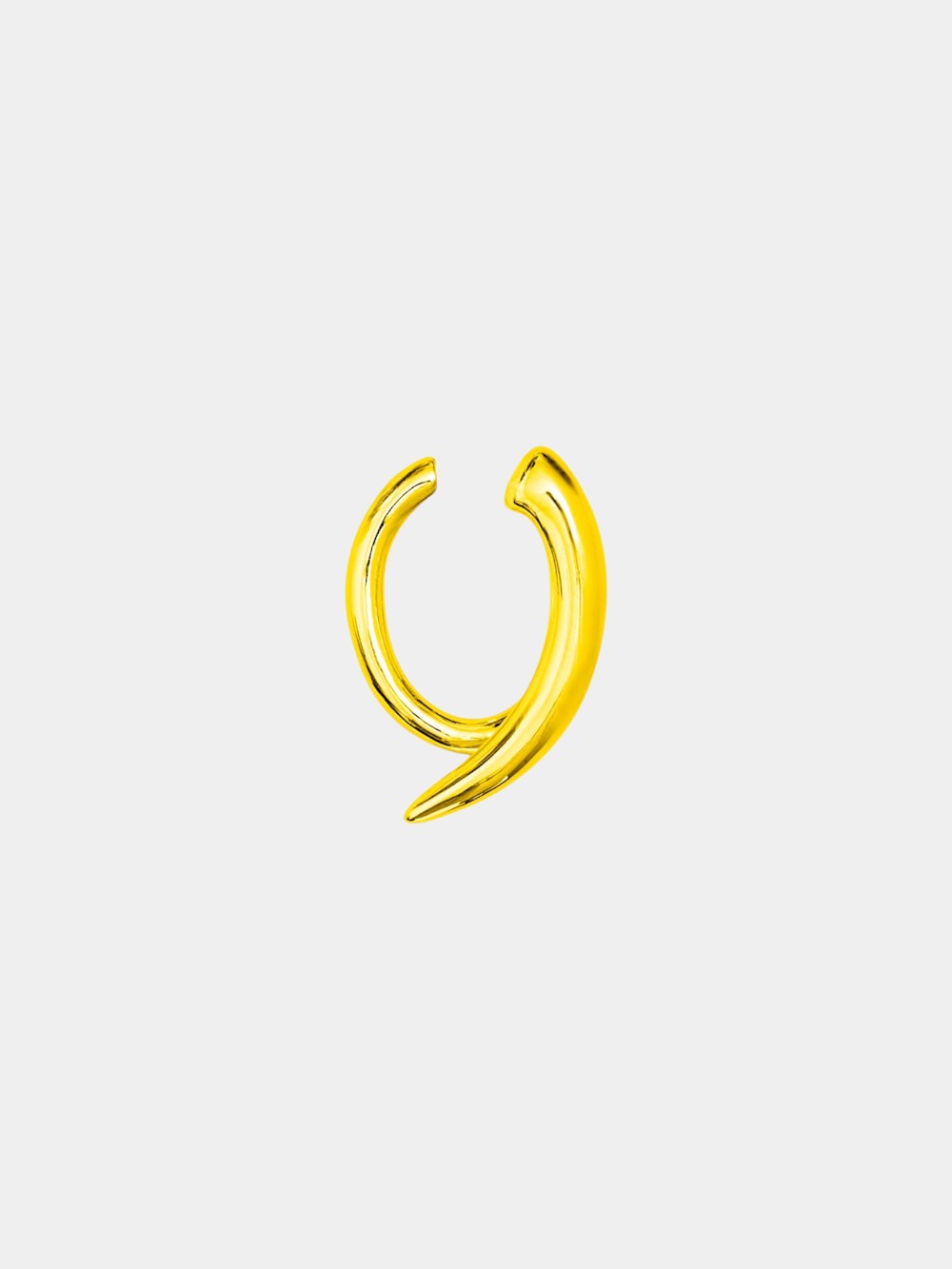 TUSK EAR CUFF - GOLD - SINGLE