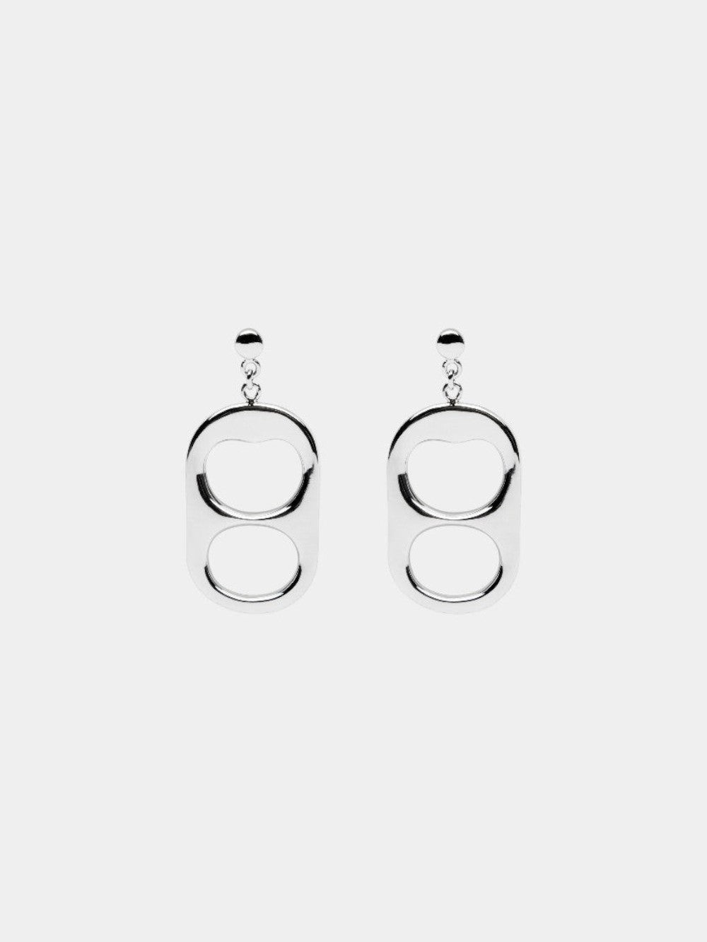 PRESSURIZED EARRING - SILVER - SINGLE
