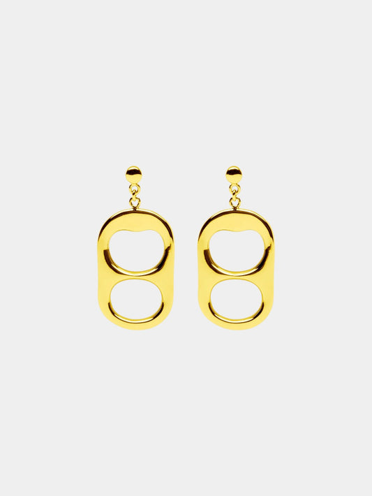 PRESSURIZED EARRING - GOLD - SINGLE