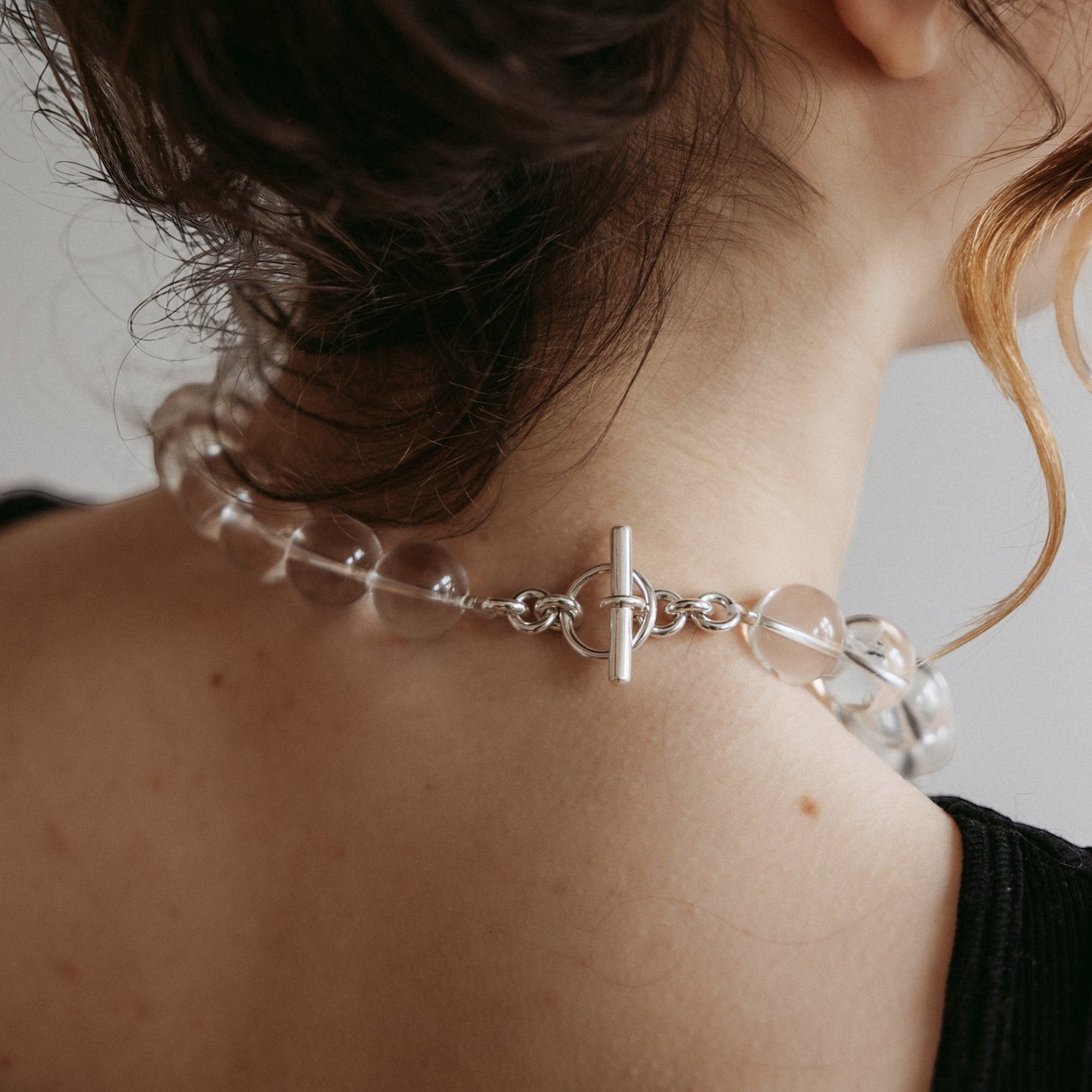 CRYSTAL CHUNKY NECKLACE