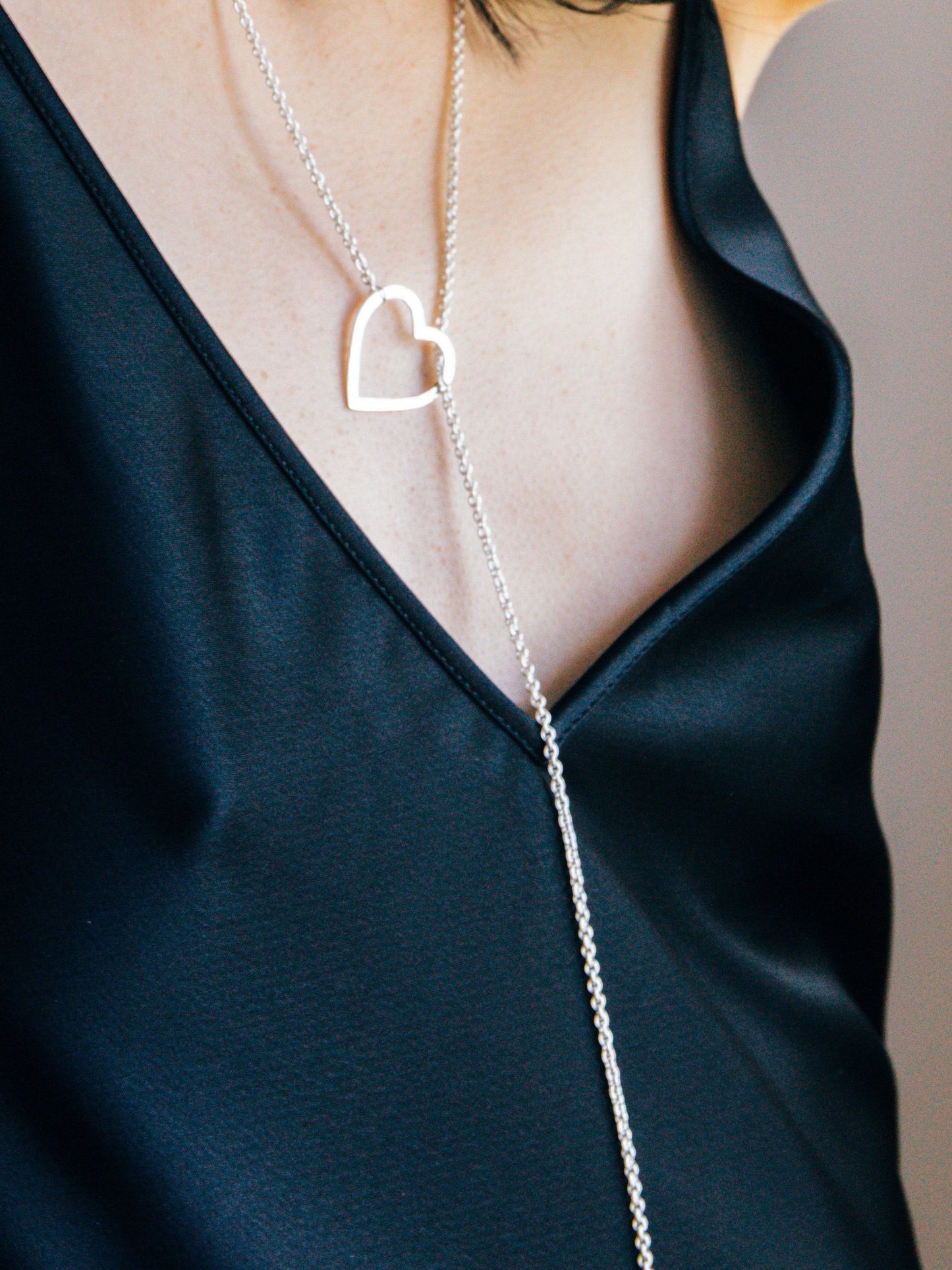 LS HEARTS NECKLACE LASSO*